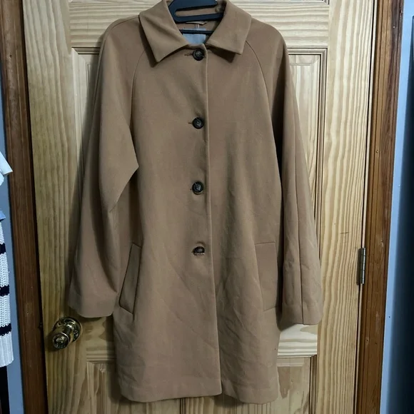 ASOS Tan Trench Coat Classic Style - Picture 2 of 5